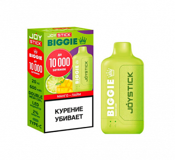 Joystick Biggie 10000 POD-1 "МАНГО ЛАЙМ / MANGO LIME" 20